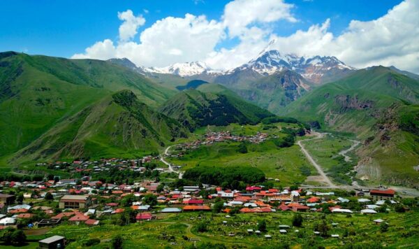 Kazbegi Mountain View