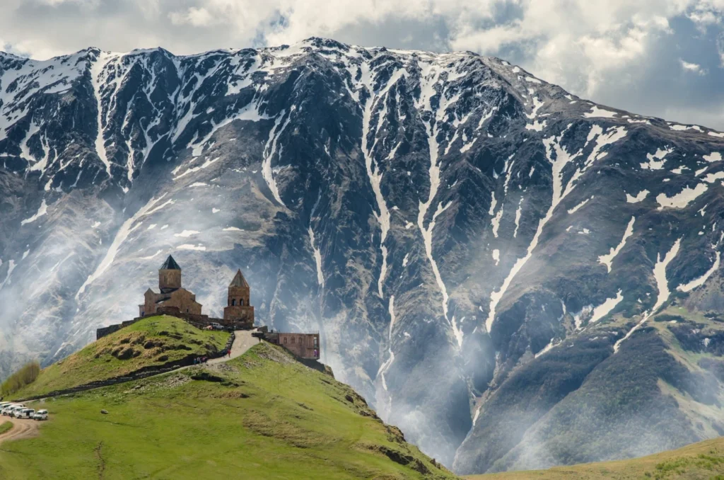 GEORGIA IN A GLIMPSE Gergeti Trinity Church - Kazbegi